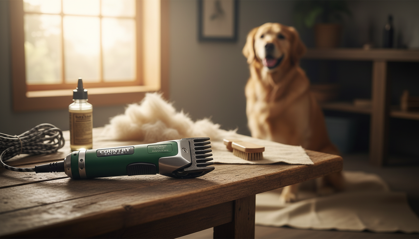 Country Clippers for Dog Grooming: Built for Durability and Demanding Use