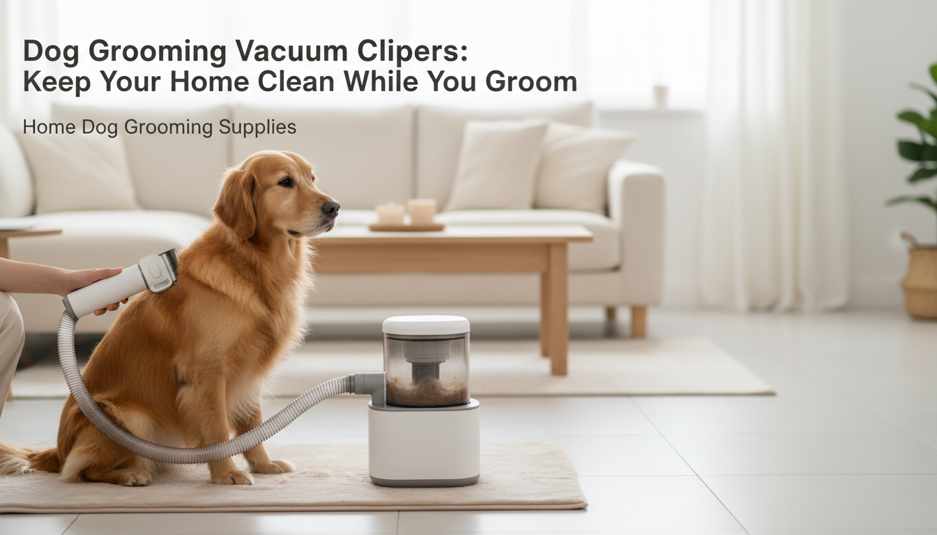 Dog Grooming Vacuum Clippers: Keep Your Home Clean While You Groom