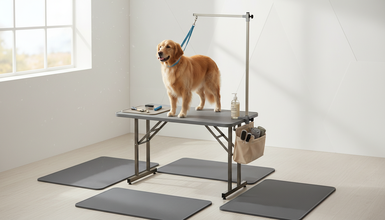 Essential Dog Grooming Table Accessories: Enhancing Safety and Comfort for Your Pet