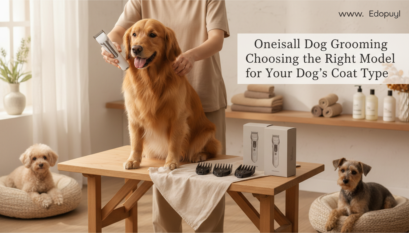 Oneisall Dog Grooming Clippers: Choosing the Right Model for Your Dog's Coat Type
