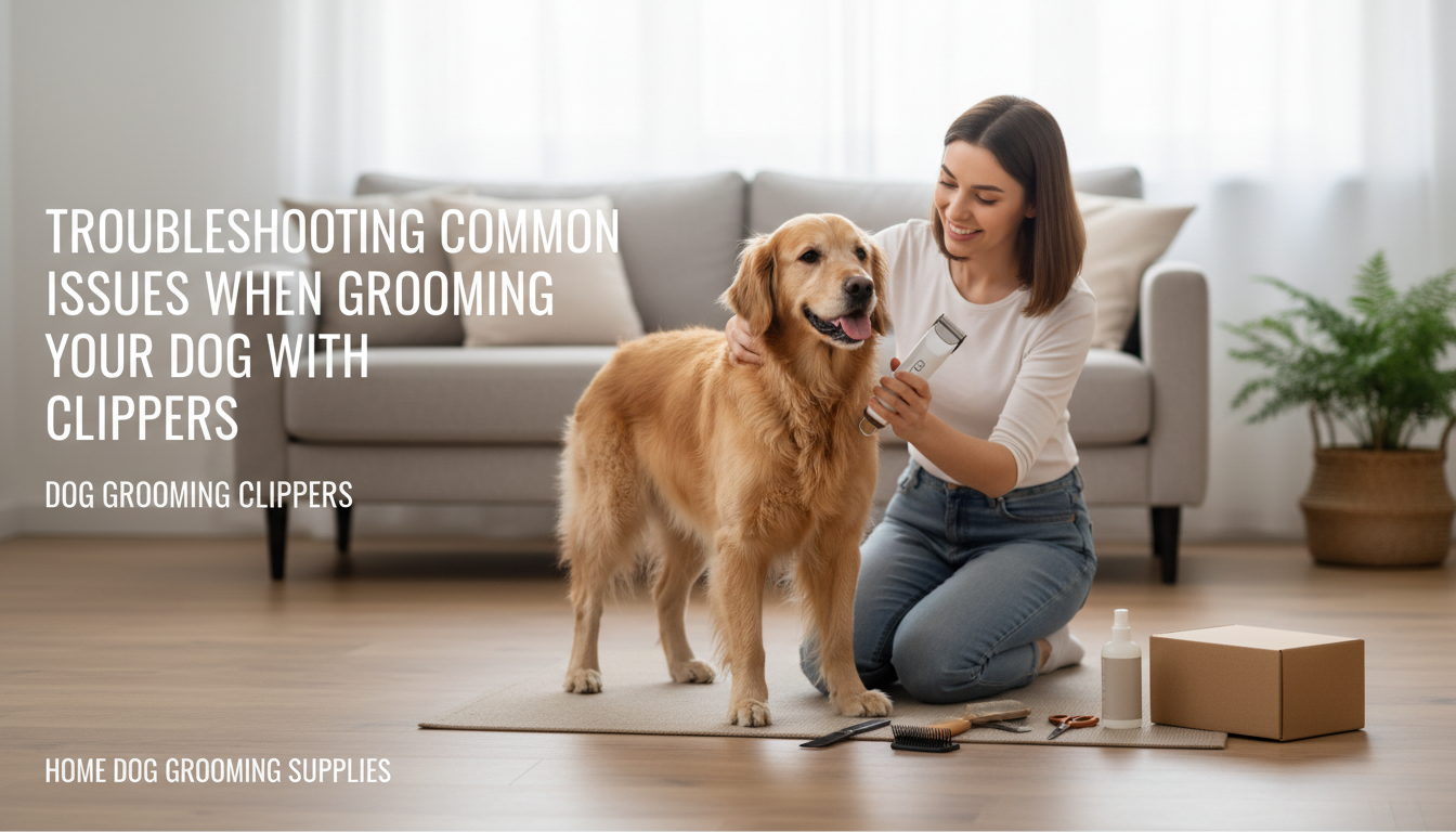 Troubleshooting Common Issues When Grooming Your Dog with Clippers